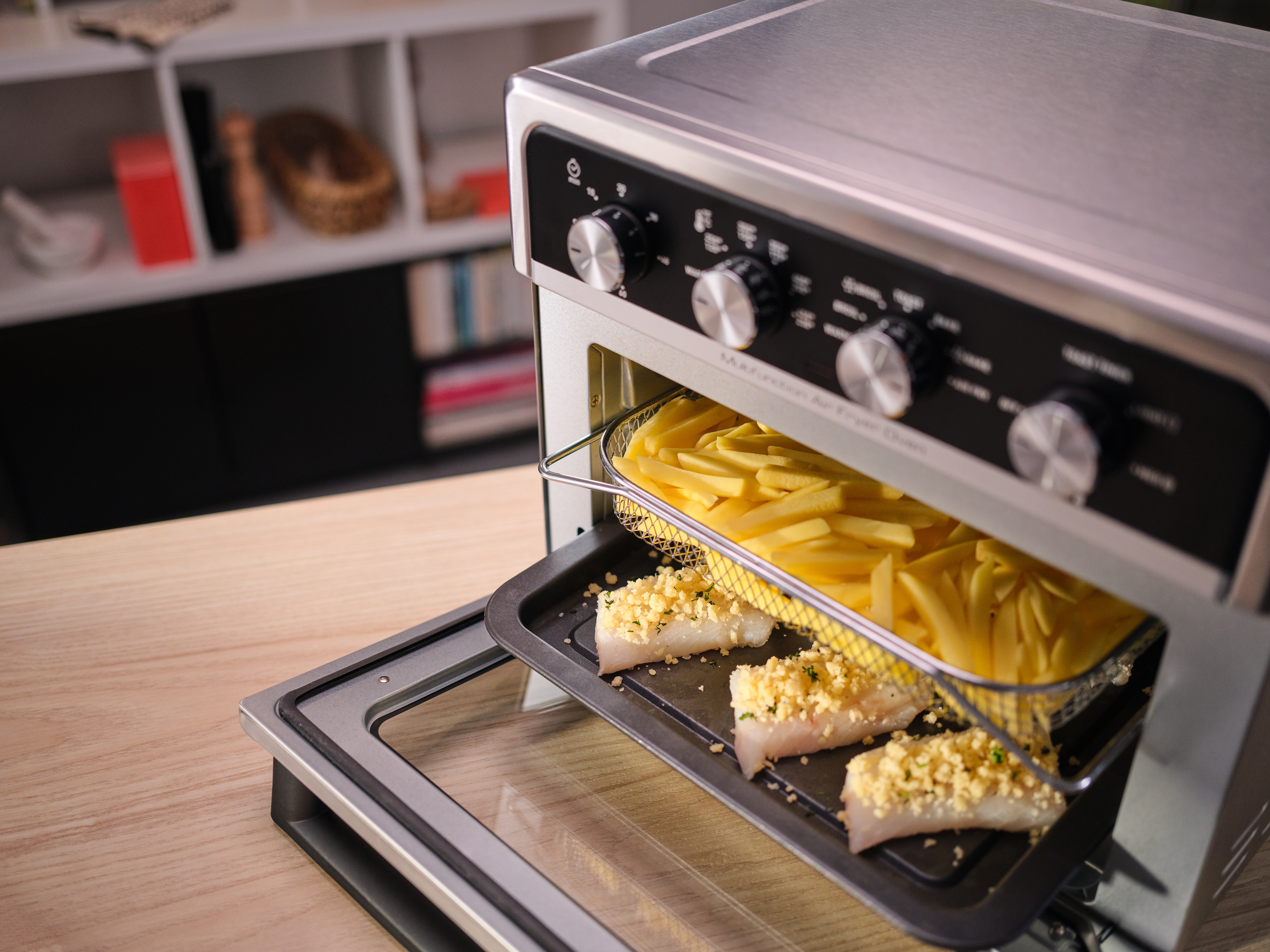 T fal Toaster Oven Air Fryer Combo All in One Countertop Oven