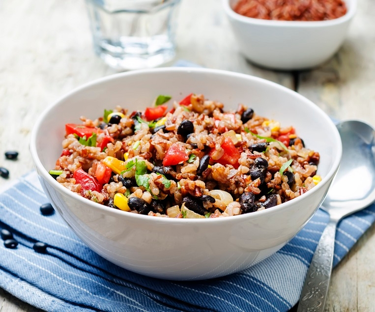 Easy Black Bean Burrito Bowl