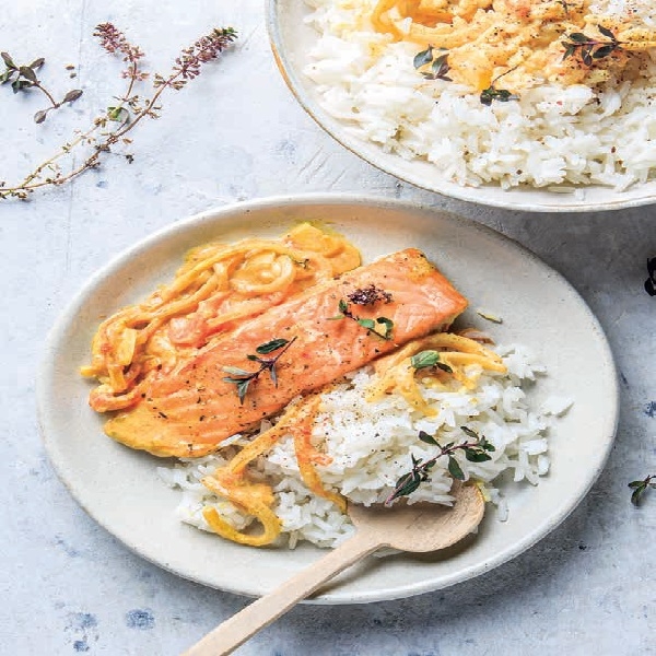 Masala-Glazed Salmon