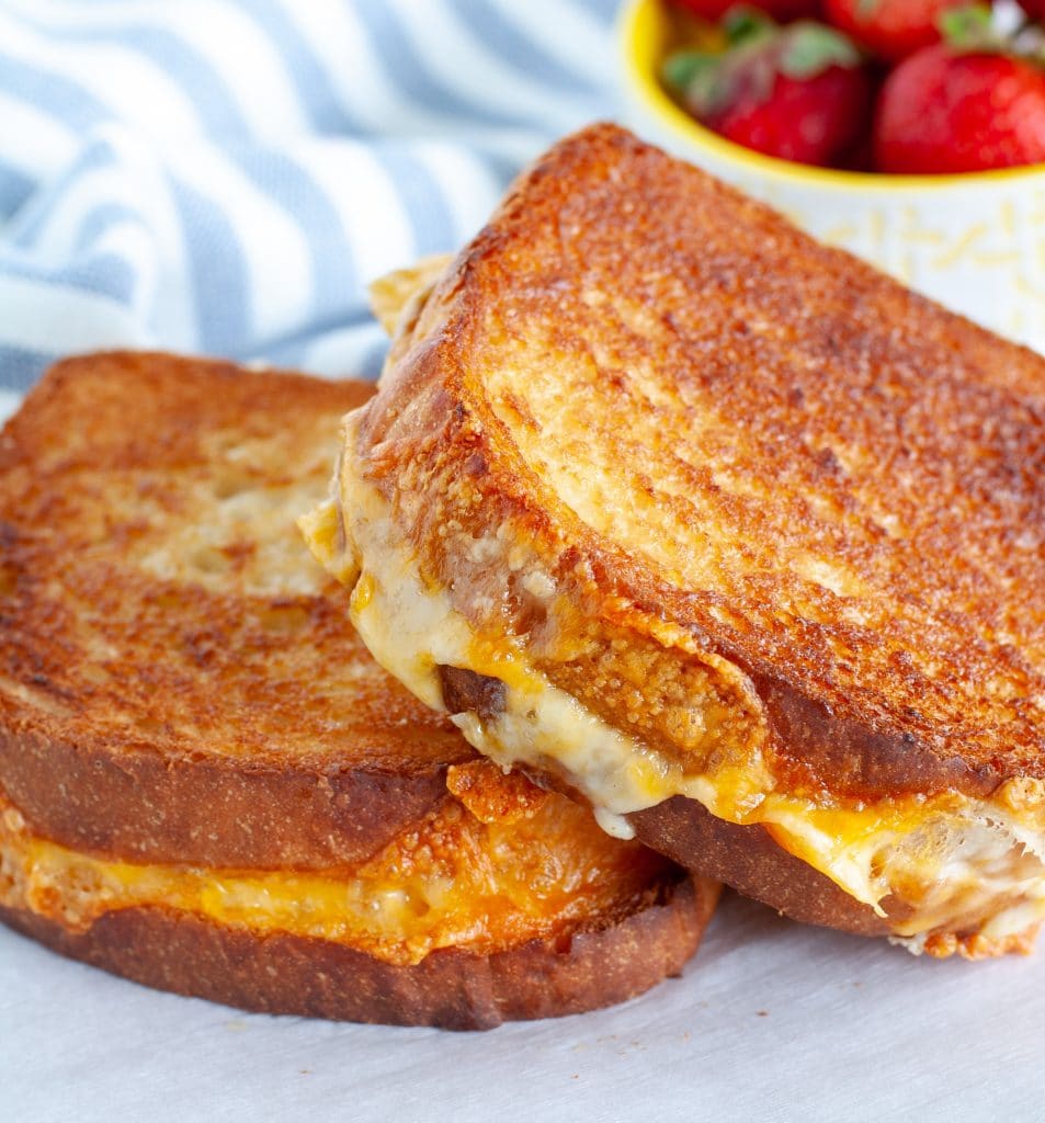 Air Fryer Grilled Cheese