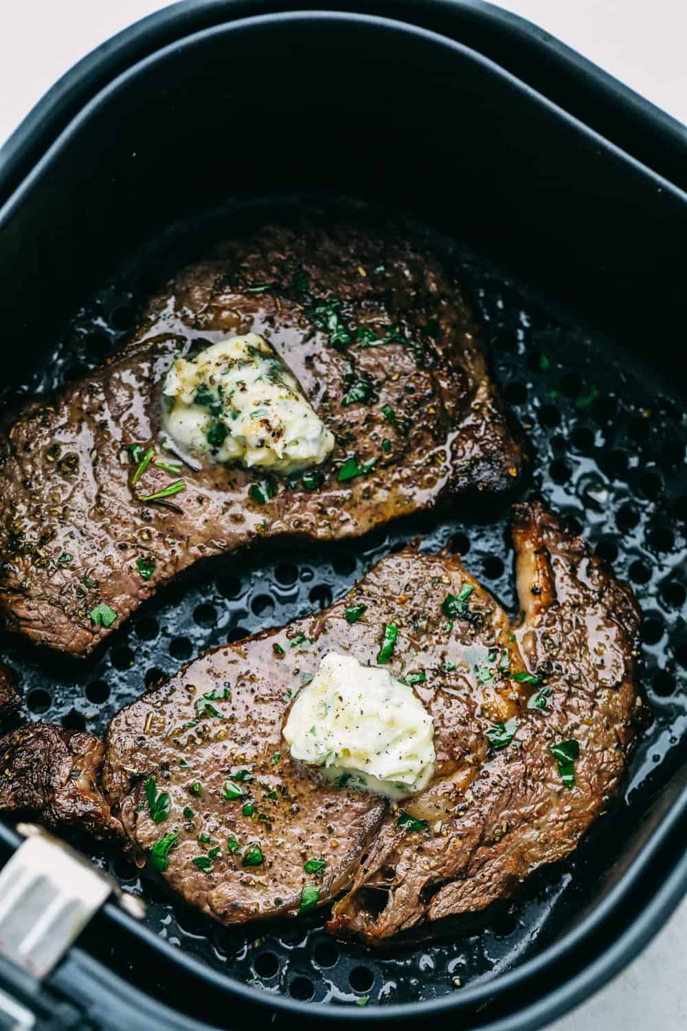 Garlic-Herb Butter Steak