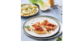 Cod Crumble with Crispy Fennel
