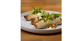 Mexican Flautas with Chicken