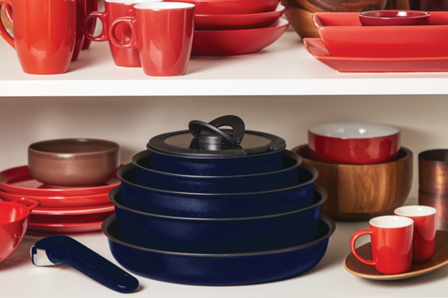 T-fal Ingenio Expertise with Durable, Platinum Nonstick Coating T-fal Ingenio Expertise with Durable, Platinum Nonstick Coating